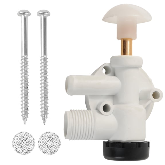 AUTOXBERT RV Toilet Water Valve Kit 385314349 for Dometic Sealand 110 111 147 148 210 211