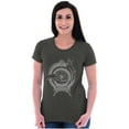 thumbnail image 4 of Hand Eye Crystal Ball Futuristic Spirit Womens Slim Fit Graphic Tee Brisco Brands S, 4 of 4