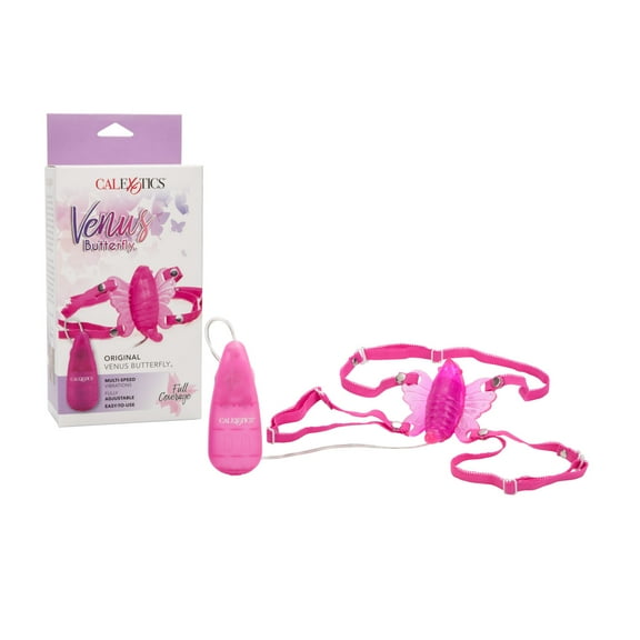 CalExotics Original Venus Butterfly Wearable Multi-Speed Vibrator with Adjustable Straps
