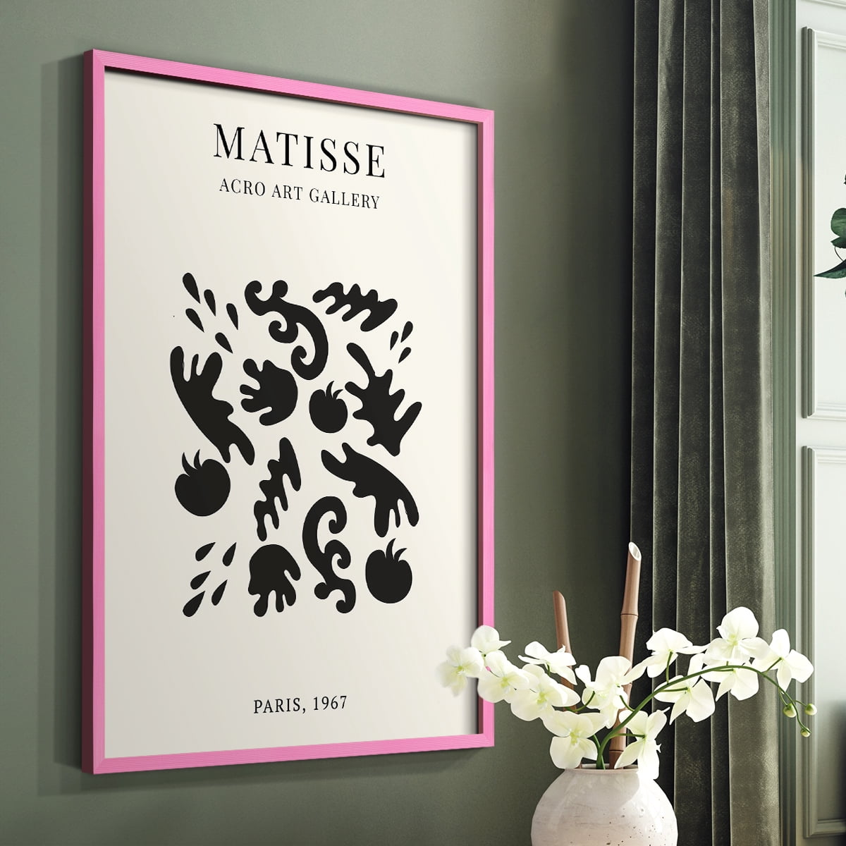 Matisse LXIII Framed Print - Solid Wood