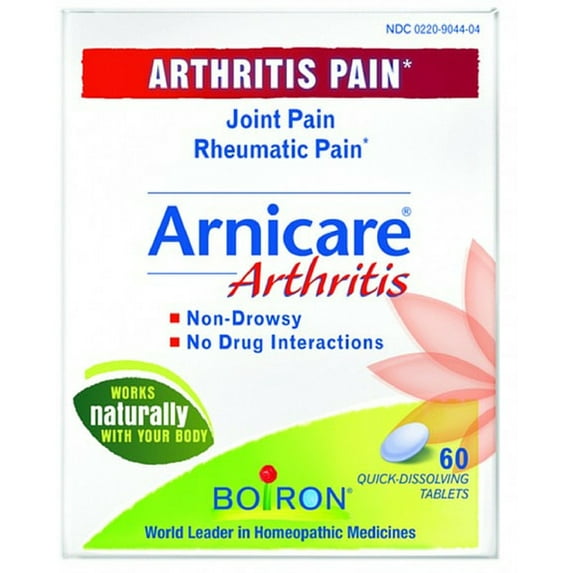 Boiron Arnicare Arthritis Tablets 60 Tablets (Pack of 2)