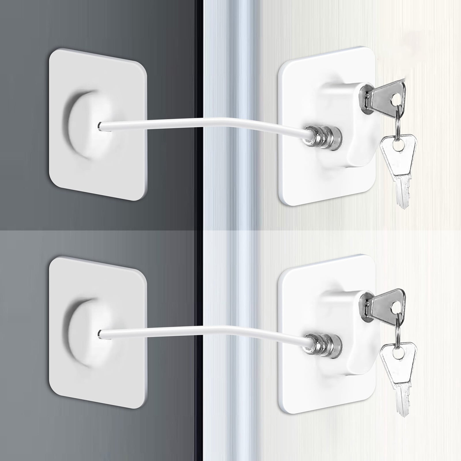 Rubber Bump Stop Door Baby Proofing Refrigerator Lock Baby Locks For Cabinets Cabinet Locks For Babies No Drilling Child Cabinet Locks For Latching To Drawer Door Fridge Oven Toilet Se
