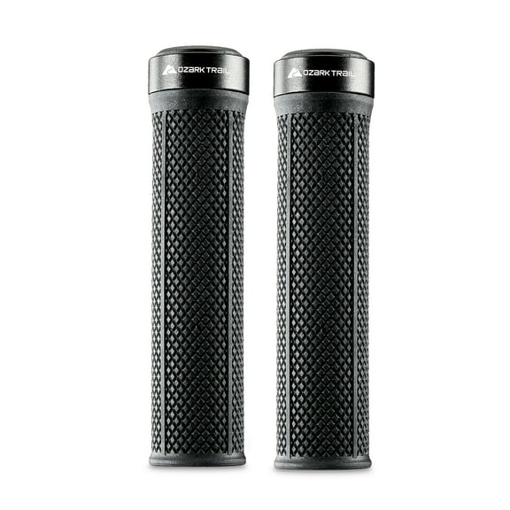 Ozark Trail Lock-on Bike Grips, Black
