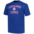 thumbnail image 2 of Men's Profile Royal Chicago Cubs Big & Tall Heart & Soul T-Shirt, 2 of 3