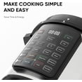thumbnail image 3 of 8 Quart Electric Pressure Cooker, Stainless Steel Multi Cooker Pressure, 12-in-1 Slow Cooker for Rice, Meat Stew, Porridge, Multigrain, Steam, Yogurt Maker, 3 of 9