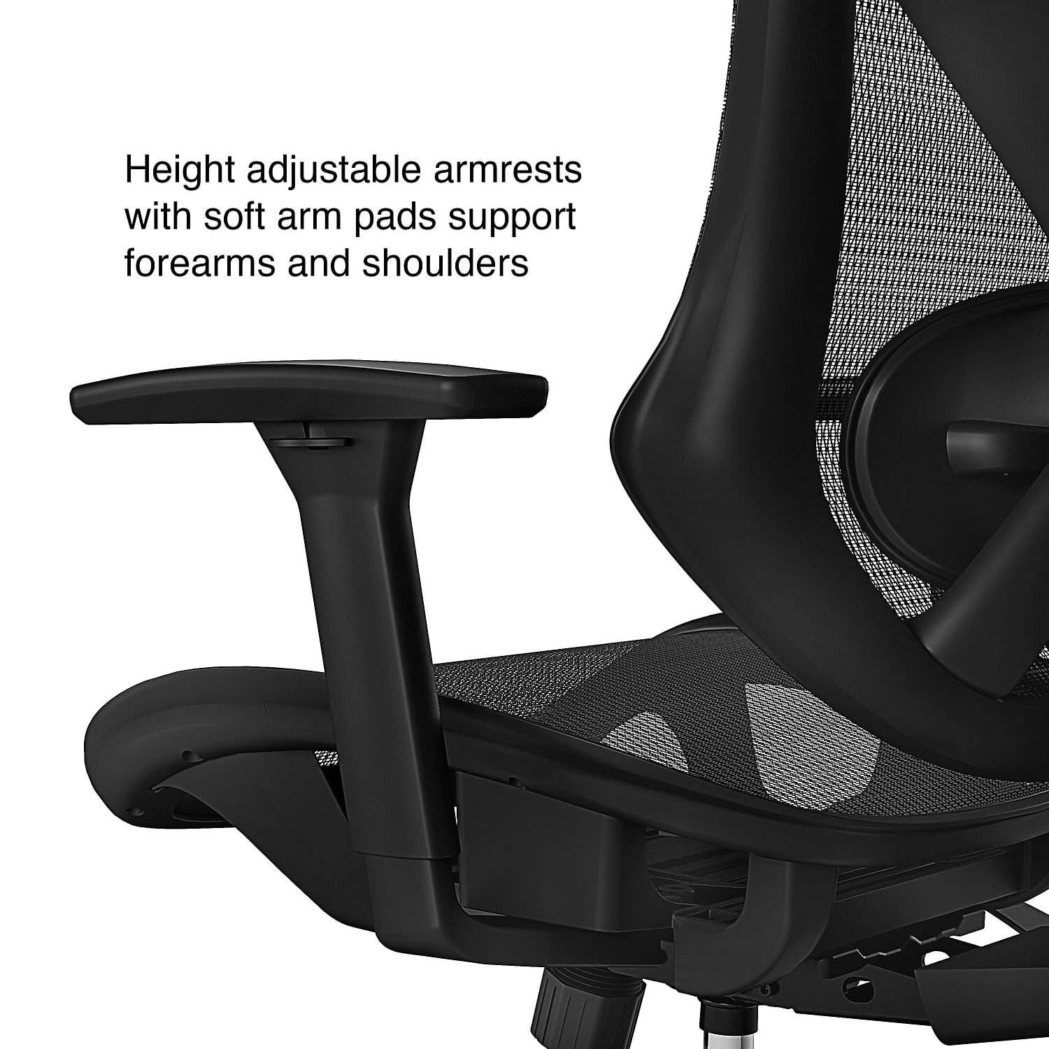 Staples Dexley Mesh Task Chair Black (56946)
