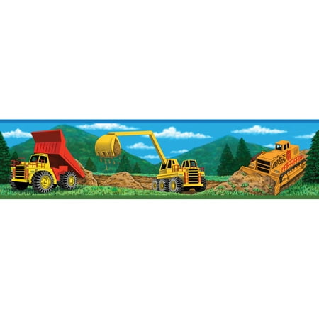 RoomMates Under Construction Peel and Stick Border
