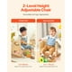 thumbnail image 5 of Set de mesa y silla de destete VEVOR Montessori de madera de 1 a 5 años, 5 of 9