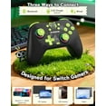 thumbnail image 3 of GeekShare Luo Xiaohei Switch Controller Hall Effect Controllers Wireless for Switch,PC,Android,iOS, 3 of 10