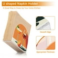 thumbnail image 5 of Yayeee Napkin Holder for Table Set of 2 Kitchen Paper Tissue Organization, Orange Glasses, 5 of 8