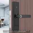 thumbnail image 4 of Cerrado de Puerta Inteligente Electónica de Seguridad para el Hogar Con Contraseña de Huella Digital Inteligente, Color Negro, 4 of 7