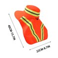 thumbnail image 3 of High Visibility Reflective Work Safety Sun Hat with Neck Flap, Wide Brim UV Protection Hat With Top Vents, Breathable Cooling Mesh for Summer Heat, 3 of 6