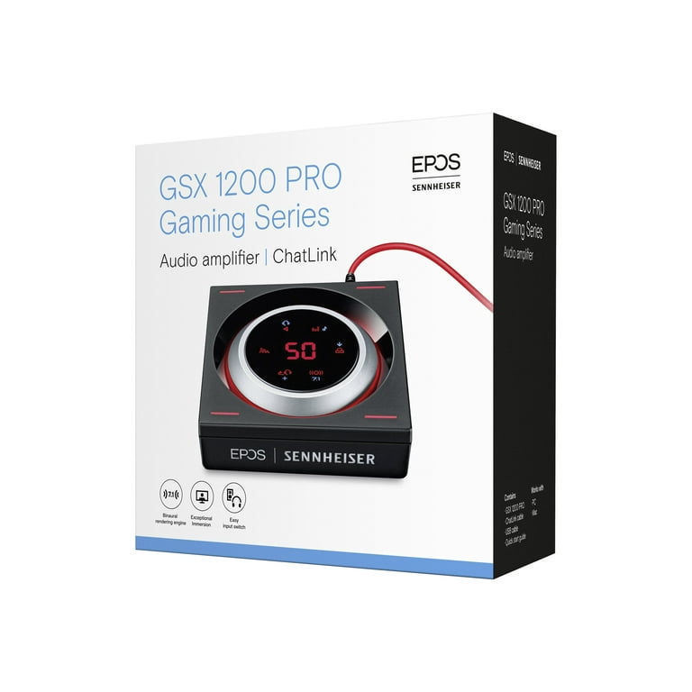 EPOS GSX 1200 PRO Gaming Audio Amplifer with Surround Sound