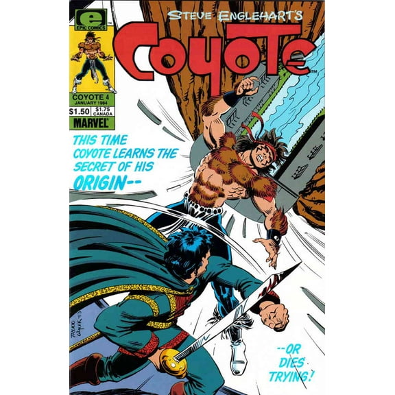 Coyote #4 VF ; Epic Comic Book