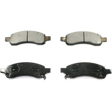 Front Brake Pad Set - Compatible with 2009 - 2017 Chevy Traverse 2010 2011 2012 2013 2014 2015 2016