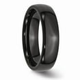 thumbnail image 4 of Black Ceramic 6mm Polished Band Size: 7; for Adults and Teens; for Women and Men, 4 of 6