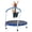 Blue, variant on Innovation Works 36" Mini Trampoline for Kids Ages 1-6,No-Gap Safe Design,Indoor Outdoor Trampoline with Handle Fun for Kids