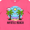 thumbnail image 4 of Inktastic Summer Vacation in Myrtle Beach Youth T-Shirt, 4 of 5