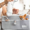 thumbnail image 6 of Lily Miles Baby Diaper Caddy Organizer for Changing Table - Unisex Baby Shower Gift - Newborn Essentials - Baby Organizer Basket (Gray/Mint, Large), 6 of 18