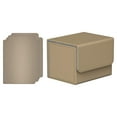 thumbnail image 1 of Caja para baraja de cartas, porta cartas, caja de almacenamiento de cartas con funda, cierre magnético premium, Beige, 1 of 9