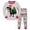AB450 Light Gray, variant on Bainana Boys Kids Christmas Pajamas Santa Tree Dinosaur Print Long Sleeve T-Shirt Pants Sleepwear Children Comfort Fit Matching Set, Size 2-3 Years