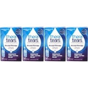 TheraTears Lubricant Eye Drops Single-Use Containers 32 Each (Pack of 4)