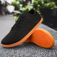 thumbnail image 3 of FLhrweasw Zapatos Anchos Descalzos para Mujer Y Hombre Zapatos Entrenamiento Informales Zapatos Trekking (46 Negro), 3 of 9