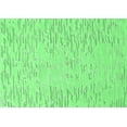 thumbnail image 1 of Ahgly Company Indoor Rectangle Solid Emerald Green Modern Area Rugs, 2' x 5', 1 of 4