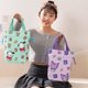 thumbnail image 2 of Bonita bolsa de lona con dibujos animados de Sanrio, HelloKitty, Mymelody, Kuromi, Cinnamoroll, bolsa de almacenamiento portátil con cordón para mamá, 2 of 3