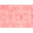 thumbnail image 1 of Ahgly Company Machine Washable Indoor Rectangle Abstract Red Modern Area Rugs, 7' x 10', 1 of 4