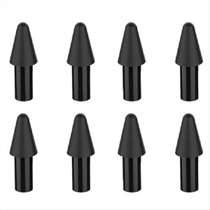 8PCS Conseils de stylo marqueur pour le papier Pro , Stylus stylo de remplacement Nibs, marqueur Pro Des nichons,8 x Conseils de stylo marqueur, Noir