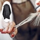 thumbnail image 5 of Capa de corte de pelo Ajustable Lavable nylon Yuyangstore Negro, 5 of 8
