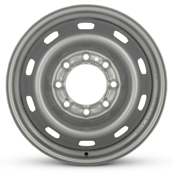 For 2003-2013 Dodge Ram 3500 17 Inch Painted Silver Rim - OE Direct Replacement - Road Ready Car Wheel