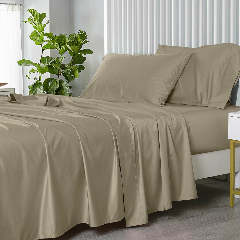 Bamboo Sheets CoolPlus 450 TC Soft Bamboo Bed Sheet Sets Calking