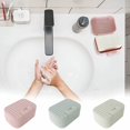thumbnail image 3 of ACDANC 2026 New Plastic Bar Soap Holder,Portable Travel Soap Container with Removable Drainers,Leakproof Soap Box Soap Case Soap Dish with Cover for Bathroom Shower Home Outdoor Camping Travel, 3 of 4