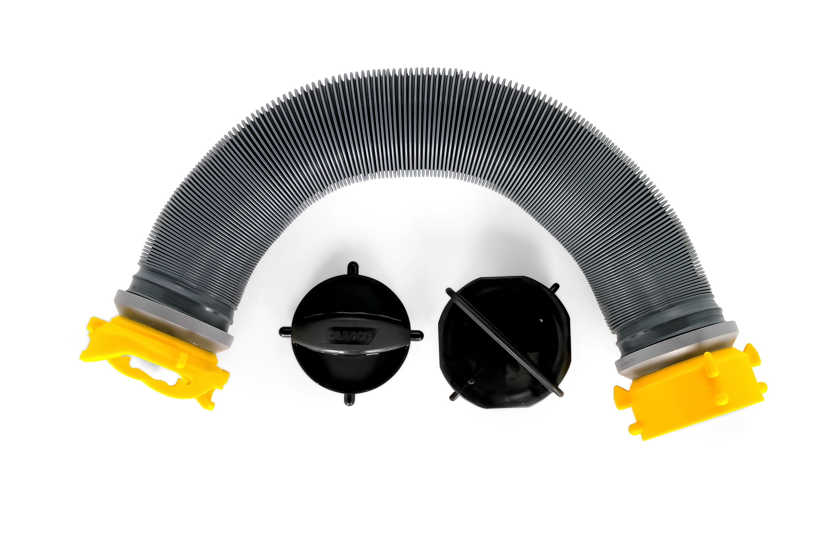 Camco Deluxe RV Sewer Hose Extension Features PreAttached Swivel
