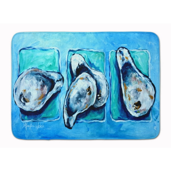 Oysters Oyster   Oyster = Oysters Machine Washable Memory Foam Mat