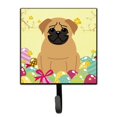 thumbnail image 1 of "Treasures Easter s Pug Brown Gancho de pared, pequeño, multicolor" Caroline's Treasures  BB6007SH4, 1 of 1