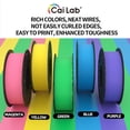 thumbnail image 4 of CaiLab PLA+ 3D Printer Filament Fast FDM Printing PLA Low Warping 1.75mm diameter Accuracy +/- 0.02mm Works with Bambu Lab 2.2lbs(1KG) Spool Sakura Pink, 4 of 9