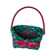 thumbnail image 2 of Cesta De Regalo Navideña Multiusos, Ligera, Para Guardar Suministros De Fiesta, Color Verde, Con Bolsa Transparente Verde con bolsa transparente, 2 of 8