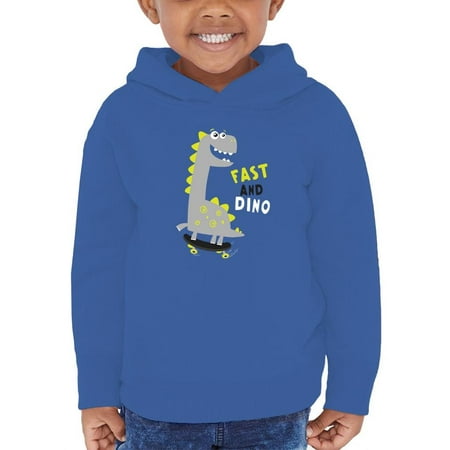 

Cool Fast And Dino Skate Art Hoodie Toddler -Image by Shutterstock 5 Toddler