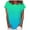 Green womens tops summer, variant on USSUMA Short Sleeve Women Tops Dressy Casual Ombre Basic Cute 2022 Trendy T-Shirt Shirts Round Neck Tie Dye Gradient Plus Size Tunics Top for Women Summer Blouse