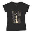 thumbnail image 5 of Moon Child Women's V-Neck T-shirt Astrology Lunar Cycle Phases Astronomy Mystical Spiritual Zodiac Sign June July Luna Tee, 5 of 7