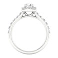 thumbnail image 3 of Imperial 1 Ct TDW Round Diamond Halo Engagement Ring in 10K White Gold (H-I, I2), 3 of 4