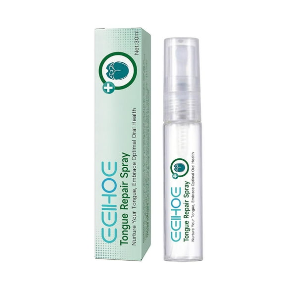 1-3Pcs Tongue Repair Spray for Dryness & Bad Breath, Dry Mouth Relief Spray, Breath Freshener Spray