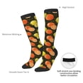 thumbnail image 4 of Sikiie Orange Lemon Knee Socks, High Socks Long Stretchy Sock Women Knee High Stocking, Long Socks for Women, 4 of 6