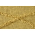 thumbnail image 4 of LR Home Yellow Shag Diamond Lightweight Cotton Throw Blanket, 50" x 60", 4 of 9