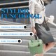 thumbnail image 5 of bolsa térmica para almuerzo, sencilla, para hombres, mujeres, adultos, para picnic, trabajo, senderismo, playa (verde claro), 5 of 5