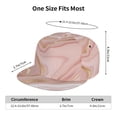 thumbnail image 6 of Fotbe Rose Gold Glitter Splatter Flat Bill Visor Cap Classic Snapback Hat Polyester Foam Trucker Hat Trucker Cap Adjustable Baseball Cap, 6 of 9
