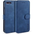 thumbnail image 2 of Étui pour iPhone 13 Pro, Type Notebook Populaire Rétro en Cuir Véritable Miroir de Maquillage Charge Sans Fil Luxe Protection Complète, Deux Couches Structure Fente pour Carte, Amplificateur-Noir, 2 of 8